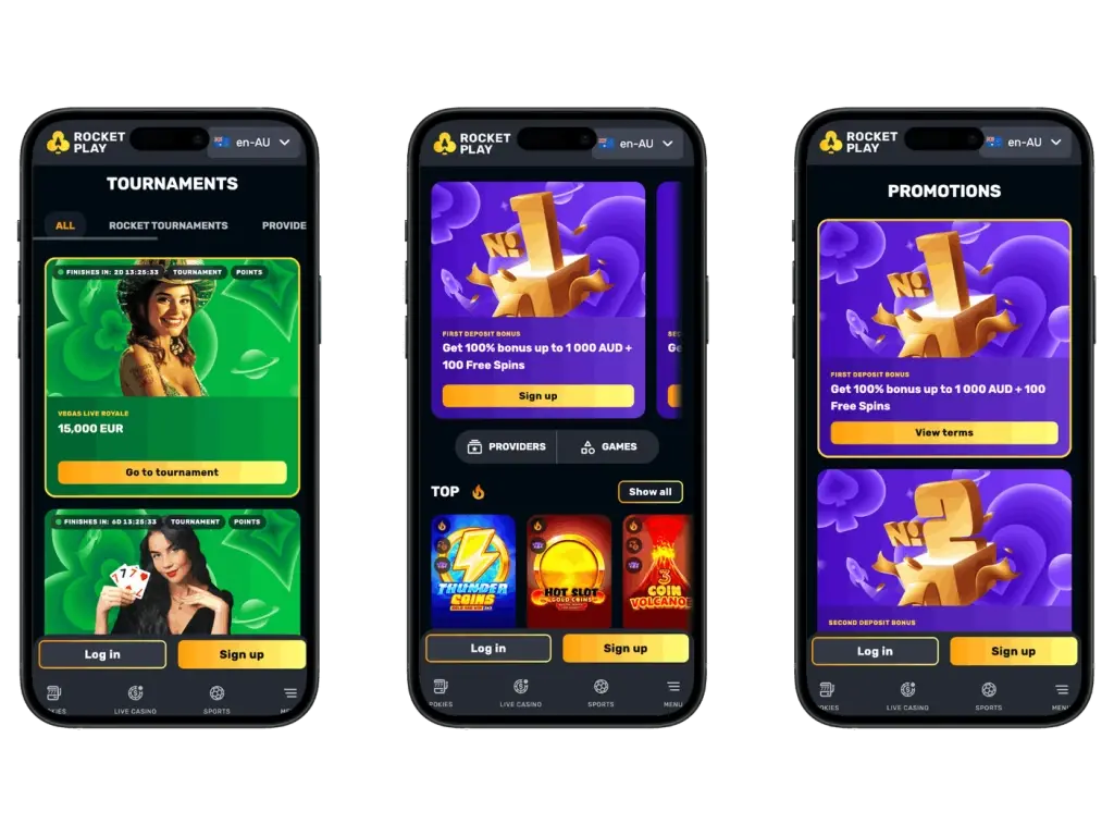 rocketplay casino download