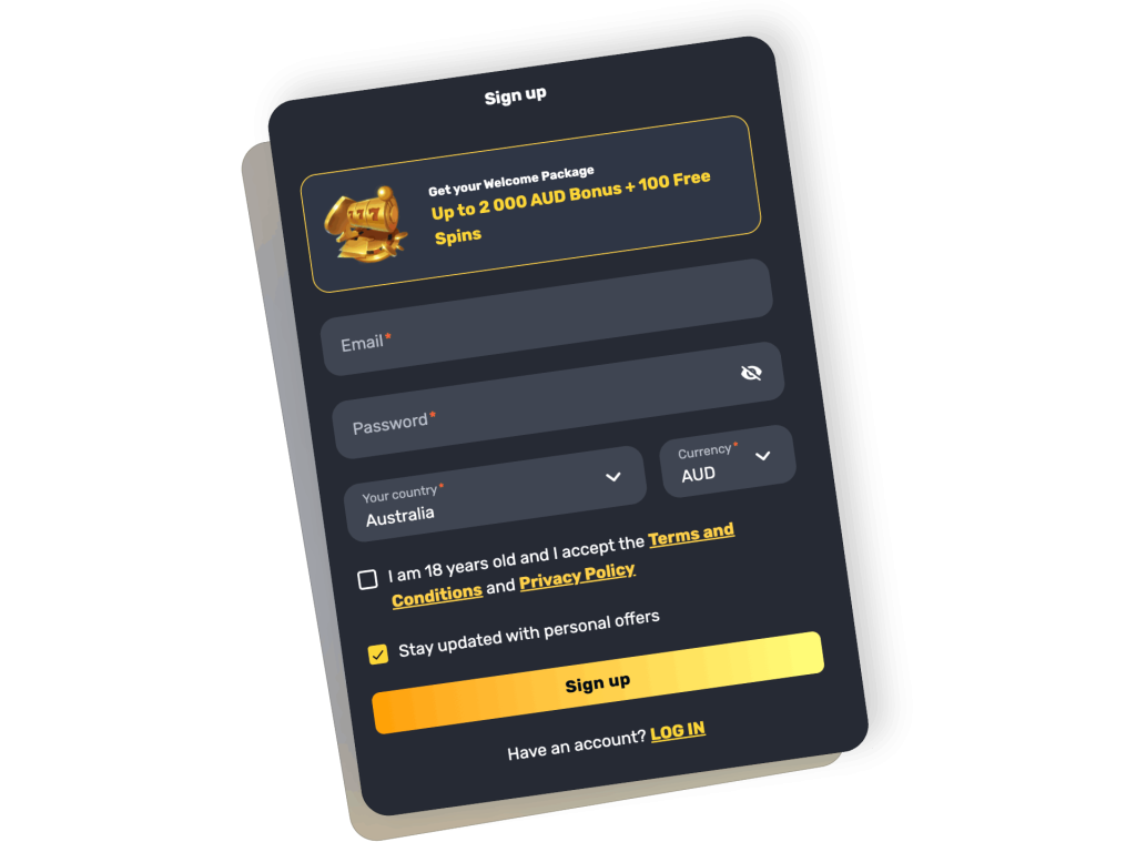 rocketplay registration
